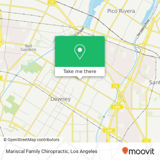 Mariscal Family Chiropractic map