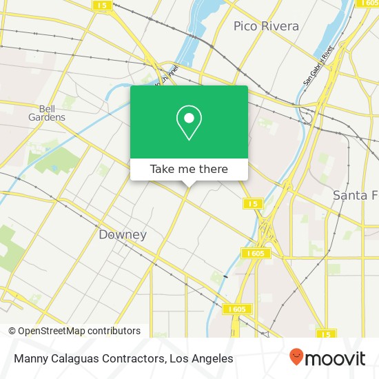 Manny Calaguas Contractors map