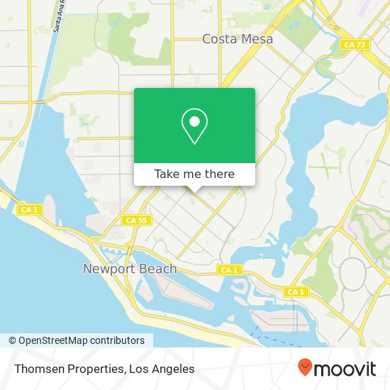 Thomsen Properties map