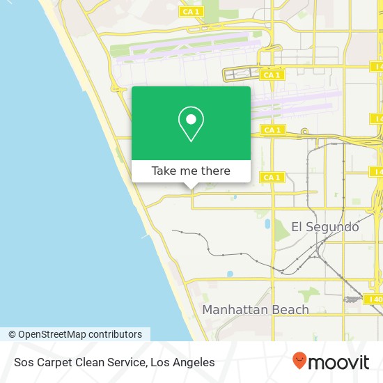 Sos Carpet Clean Service map