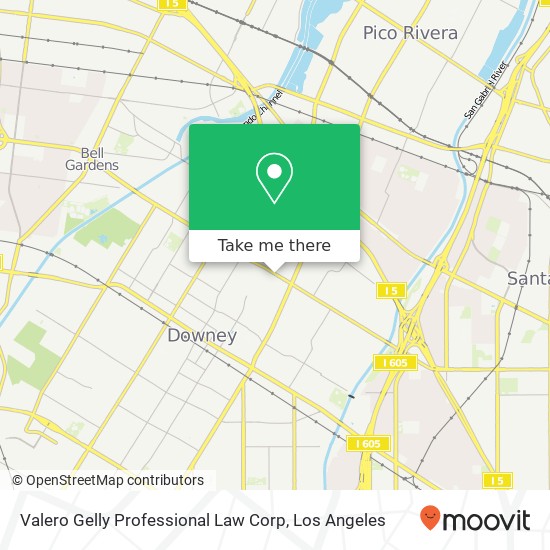 Valero Gelly Professional Law Corp map