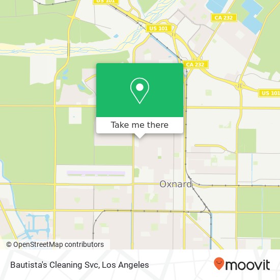 Bautista's Cleaning Svc map