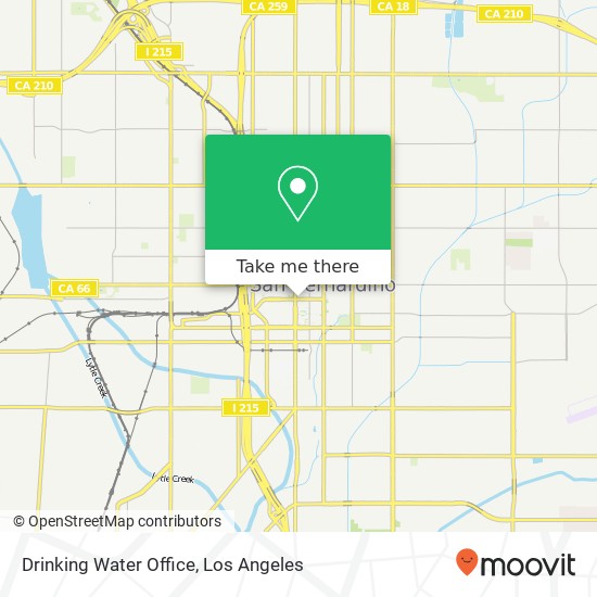 Drinking Water Office map