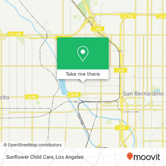 Sunflower Child Care map