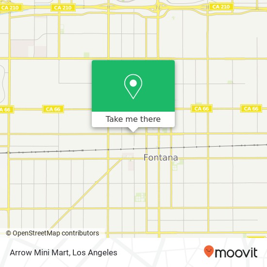 Arrow Mini Mart map