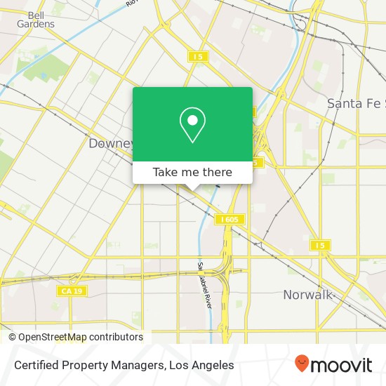 Certified Property Managers map