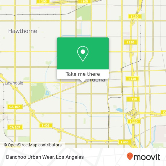 Danchoo Urban Wear map