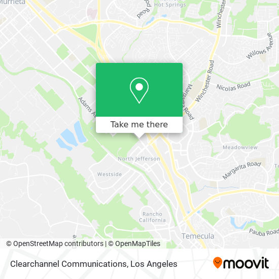 Clearchannel Communications map