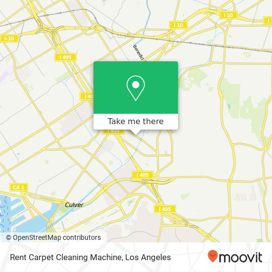 Rent Carpet Cleaning Machine map