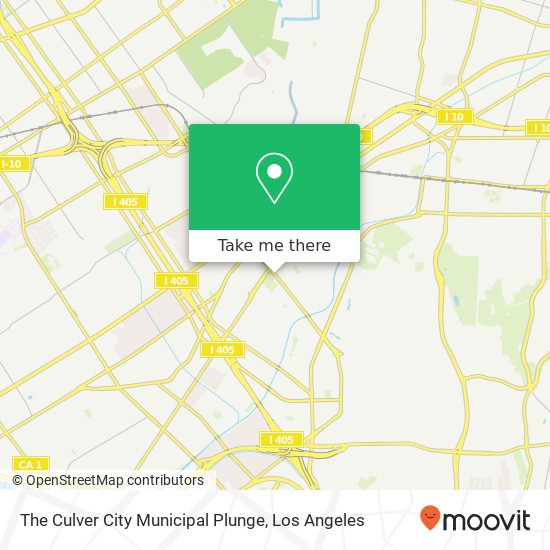 Mapa de The Culver City Municipal Plunge