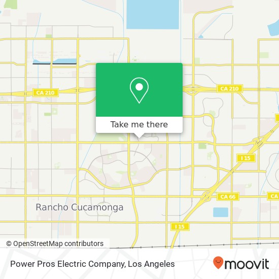 Power Pros Electric Company map