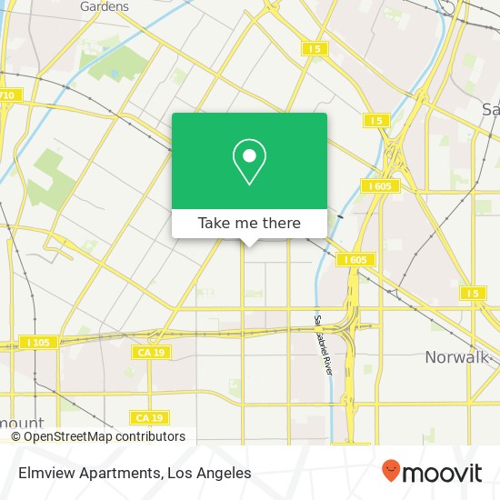 Elmview Apartments map