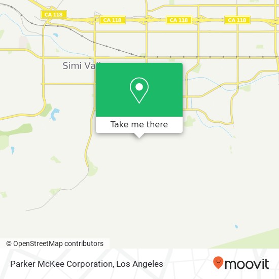 Parker McKee Corporation map