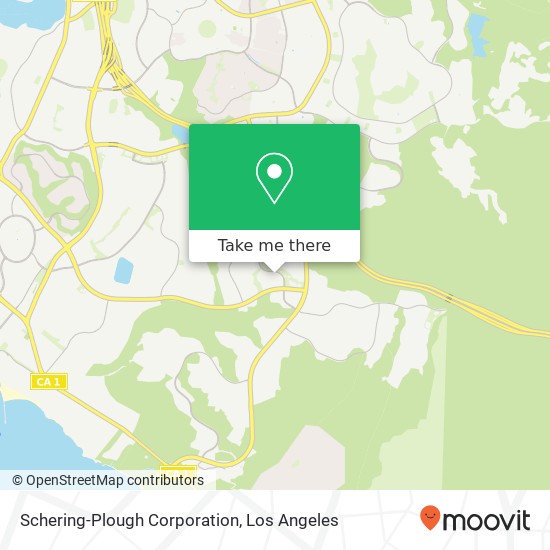 Schering-Plough Corporation map