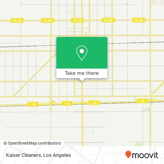 Kaiser Cleaners map