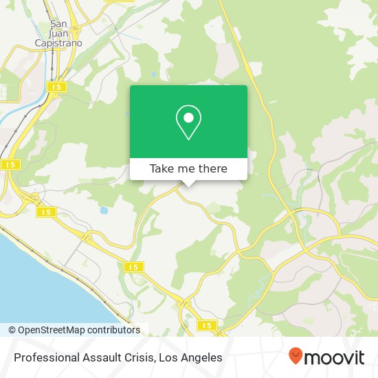 Professional Assault Crisis map
