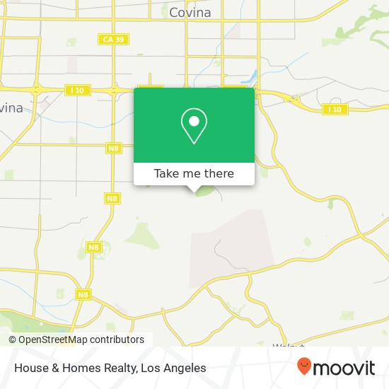 House & Homes Realty map