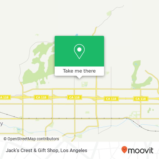 Jack's Crest & Gift Shop map