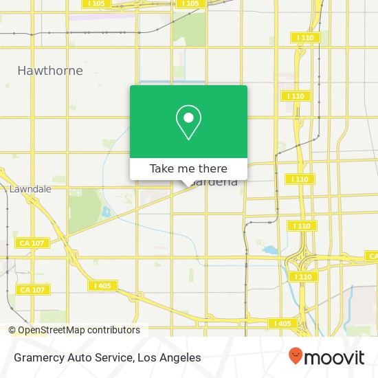 Gramercy Auto Service map