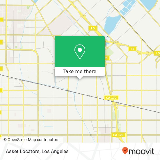 Asset Locators map