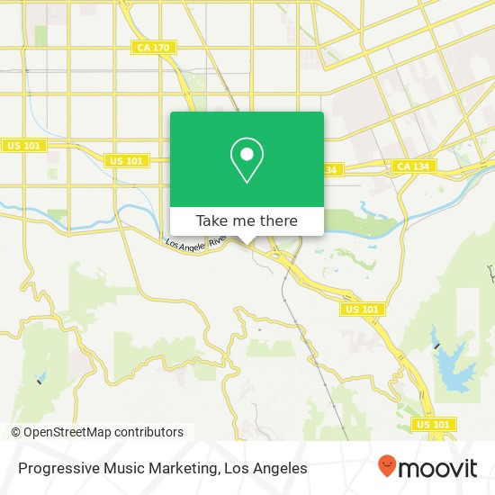 Progressive Music Marketing map