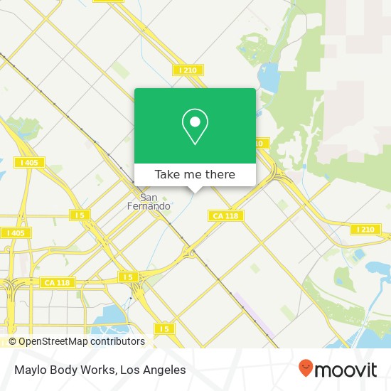 Maylo Body Works map