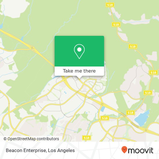 Beacon Enterprise map