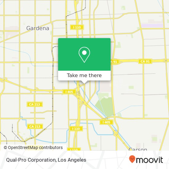 Qual-Pro Corporation map