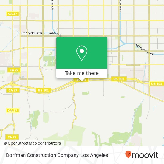 Dorfman Construction Company map