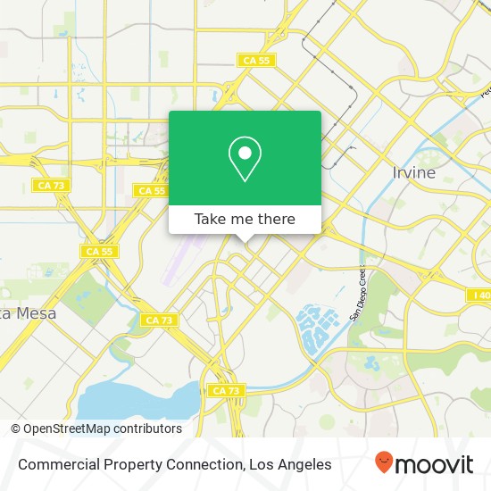 Commercial Property Connection map