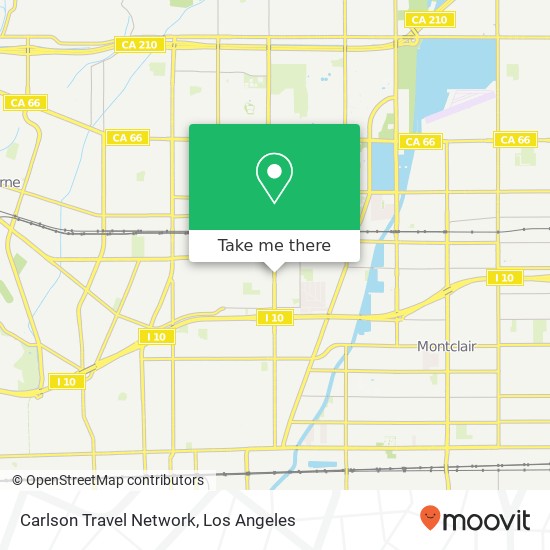Carlson Travel Network map