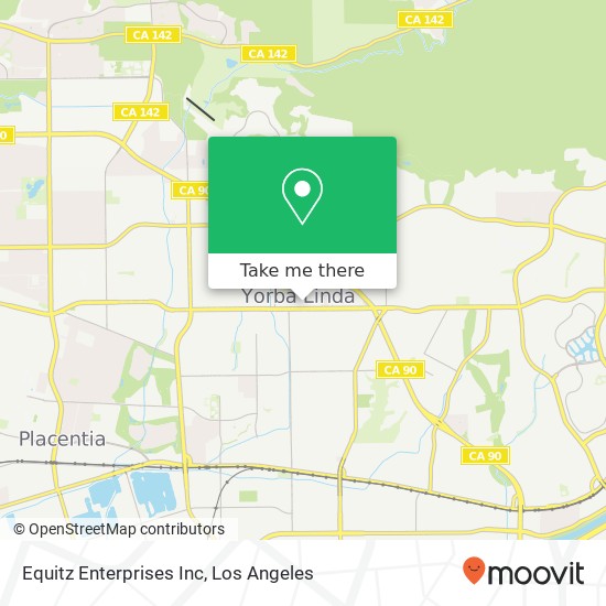 Equitz Enterprises Inc map