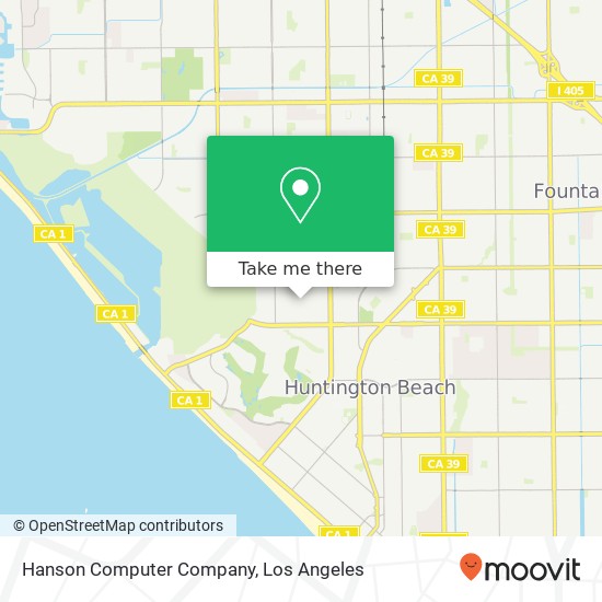 Hanson Computer Company map