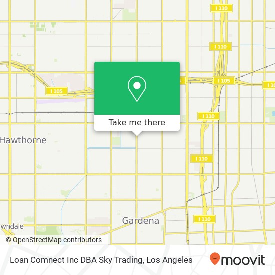 Loan Comnect Inc DBA Sky Trading map