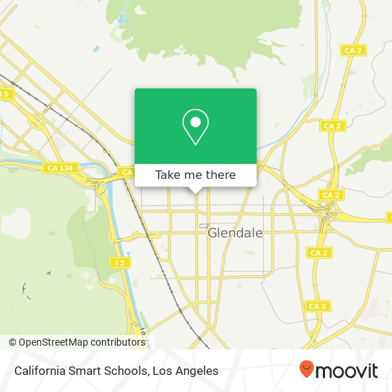 California Smart Schools map
