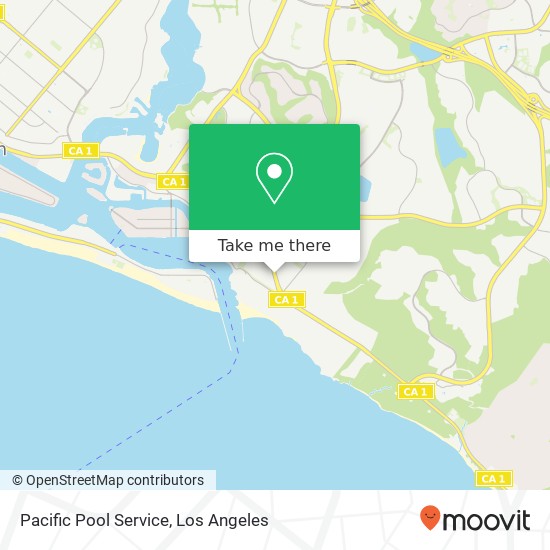 Pacific Pool Service map