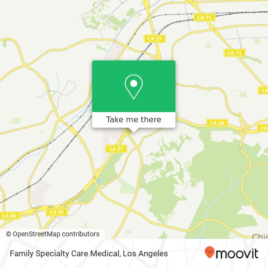 Family Specialty Care Medical map