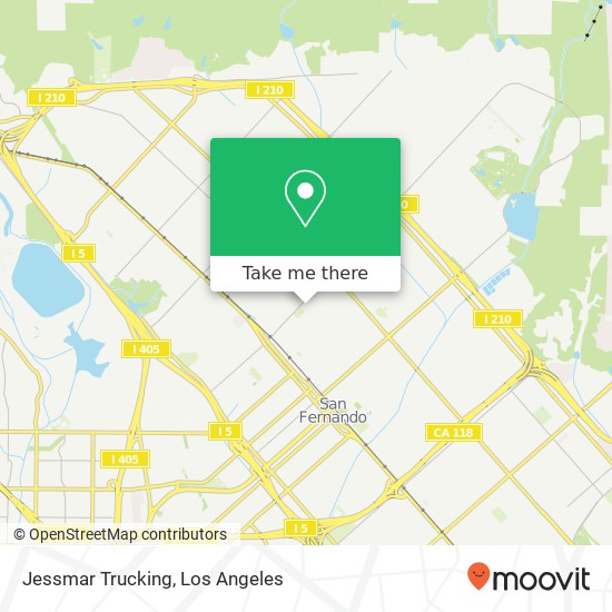 Jessmar Trucking map