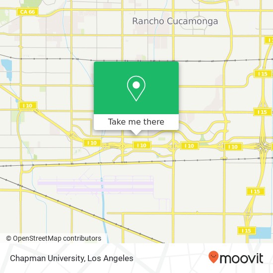 Chapman University map