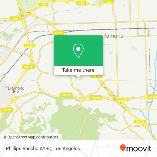 Phillips Rancho AYSO map