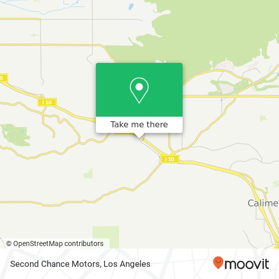 Mapa de Second Chance Motors