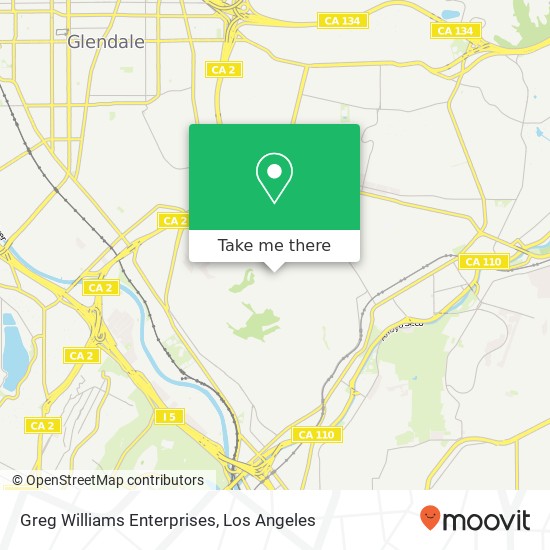 Greg Williams Enterprises map