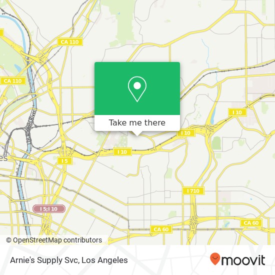 Arnie's Supply Svc map