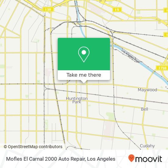 Mofles El Carnal 2000 Auto Repair map