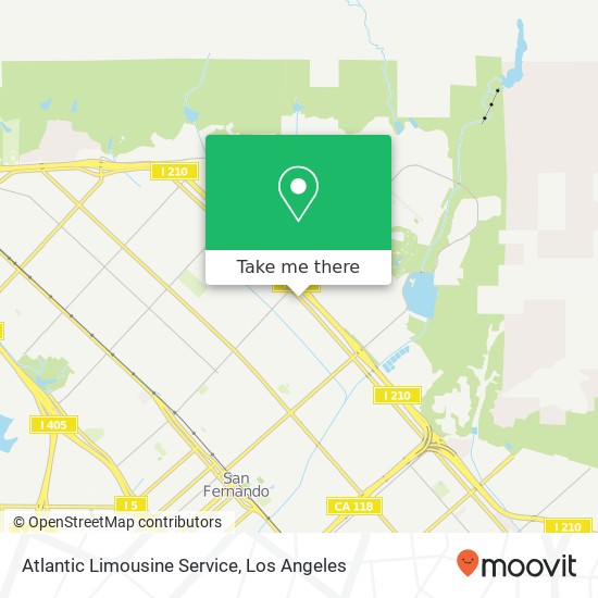 Atlantic Limousine Service map