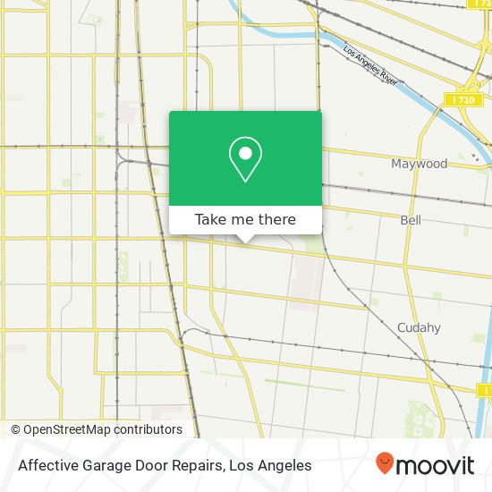 Affective Garage Door Repairs map