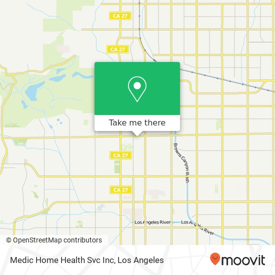 Mapa de Medic Home Health Svc Inc