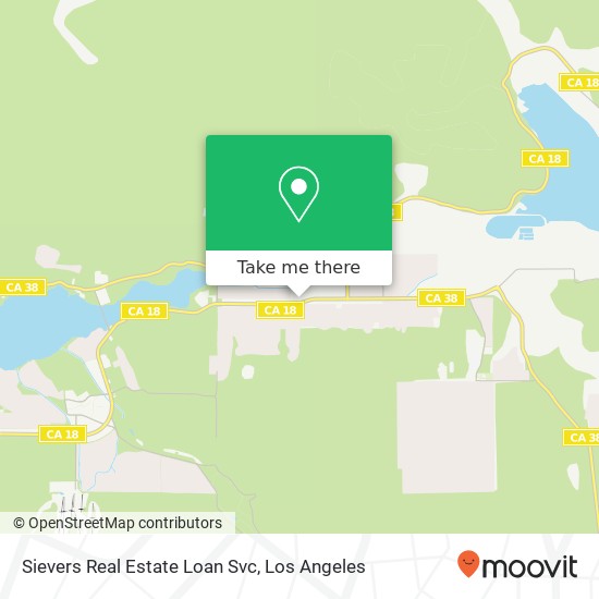 Sievers Real Estate Loan Svc map