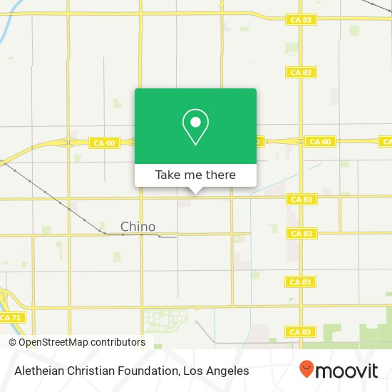 Aletheian Christian Foundation map