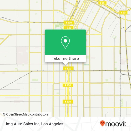 Jmg Auto Sales Inc map